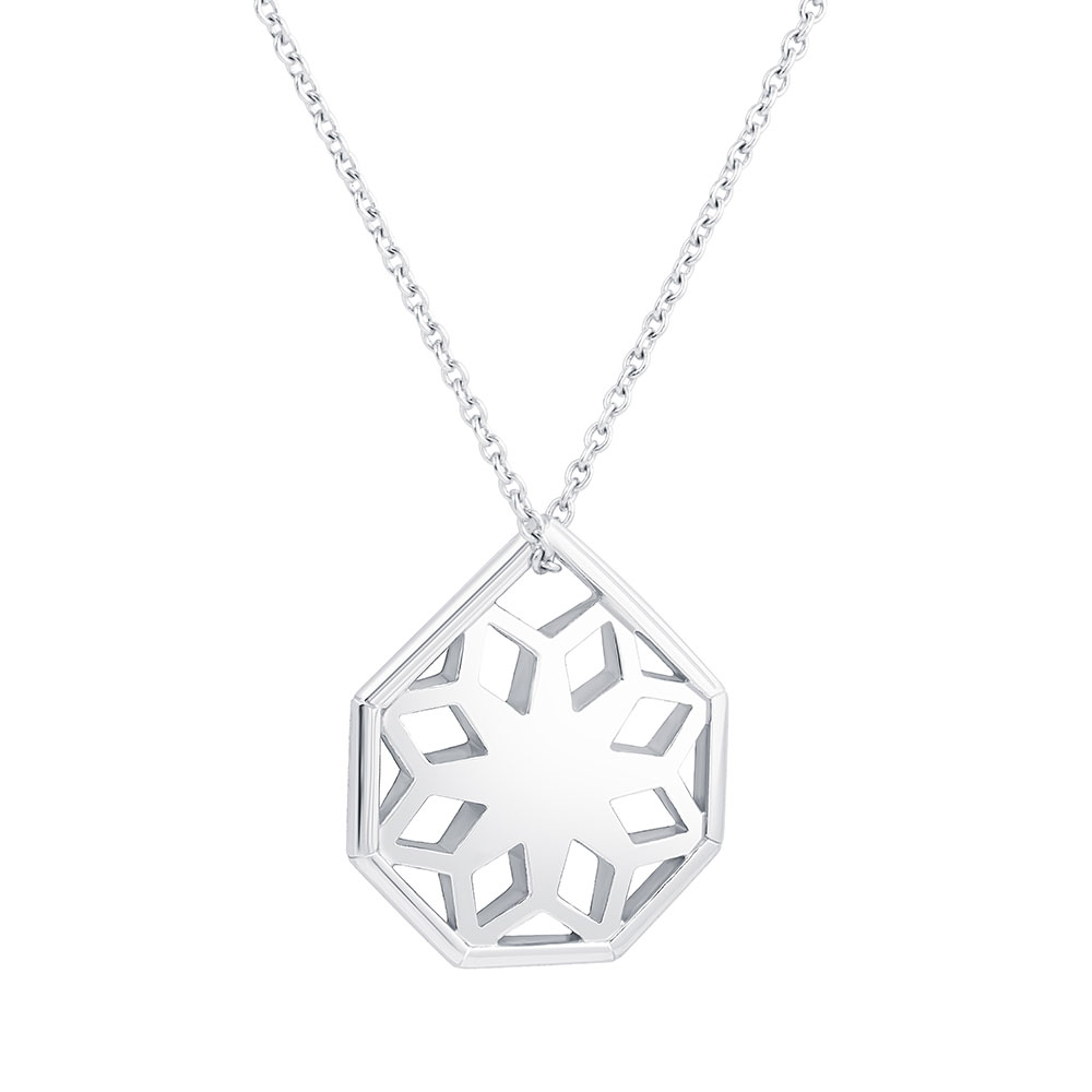 Sally Fry Jewellery Rayonnant pendant in white gold